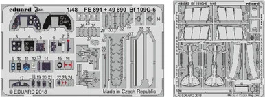 1/48 Eduard Bf109G6 for TAM (Pre-Painted)