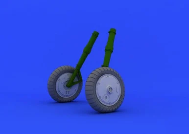 1/32 Eduard Bf109G6 Wheels for RMG (Resin)