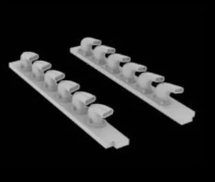 1/32 Eduard Bf109G6 Exhaust Stacks for RMG (PE & Resin)