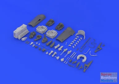 EDU632025 1:32 Eduard Brassin Bf 109G-6 Engine Set (REV kit)