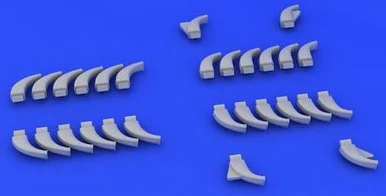 1/32 Eduard Do335 Exhaust Stacks for HKM (Resin)