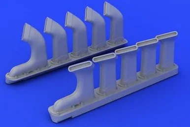 1/32 Eduard Mosquito Mk VI Exhaust Stacks for TAM (Resin)