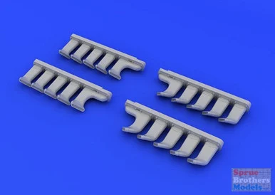 EDU632066 1:32 Eduard Brassin Mosquito Mk.IV Exhaust Stacks (TAM kit)