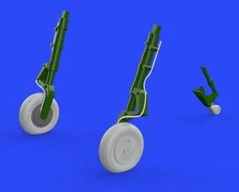 1/32 Eduard A-6M5c Zero Wheels for HSG (Resin)