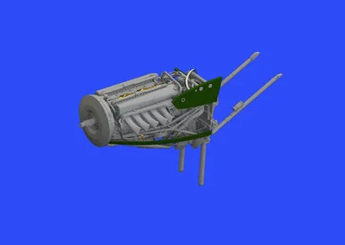 1/32 Eduard Brassin Mosquito FB Mk.VI engines for Tamiya