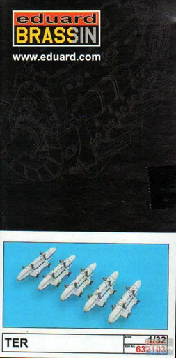 EDU632103 1:32 Eduard Brassin TER / Triple Ejector Rack Set
