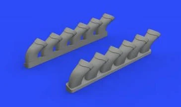1/32 Eduard Spitfire Mk IX Exhaust Stake Fishtail for RMG (Resin)