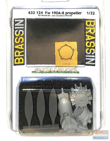 EDU632124 1:32 Eduard Brassin Fw 190A-8 Propeller (REV kit)