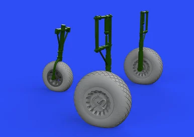 1/32 Eduard A-26 Invader Wheels for HBB (Resin)