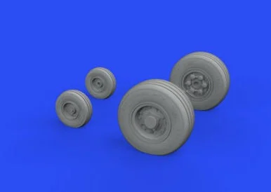 1/32 Eduard Tornado GR4 Wheels for ITL (Mask & Resin)