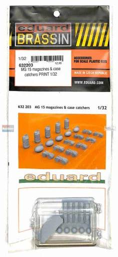 EDU632203 1:32 Eduard Brassin MG15 Magazines & Case Catchers