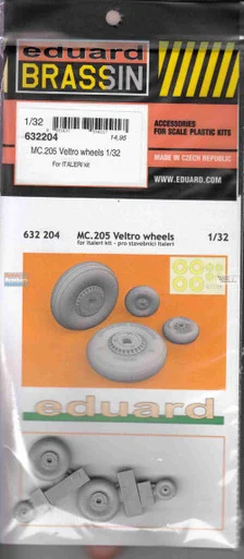 EDU632204 1:32 Eduard Brassin Mc.205 Veltro Wheels (ITA kit)