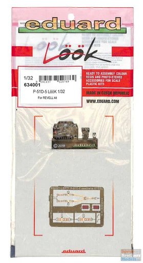 EDU634001 1:32 Eduard Look - P-51D-5 Mustang (REV kit)