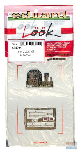 EDU634004 1:32 Eduard Look - P-51D Mustang (TAM kit)