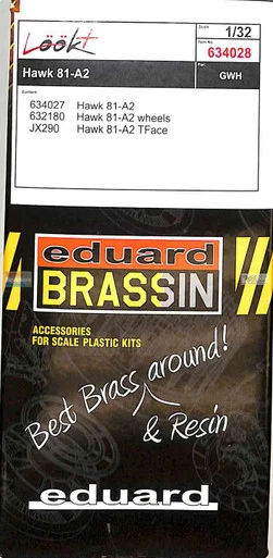 EDU634028 1:32 Eduard LookPlus - Hawk 81-A2 Detail Set (GWH kit)