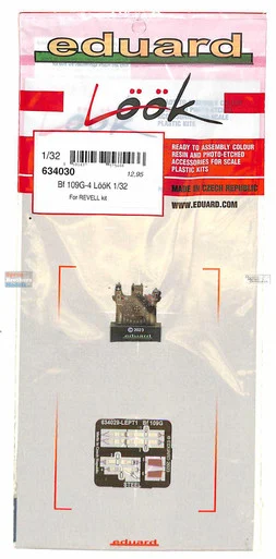 EDU634030 1:32 Eduard Look - Bf109G-4 Detail Set (REV kit)