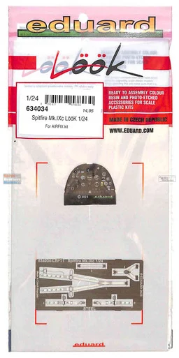 EDU634034 1:24 Eduard Look - Spitfire Mk.IXc Detail Set (AFX kit)