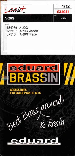 EDU634041 1:32 Eduard Look Plus - A-20G Havoc Detail Set (HKM kit)