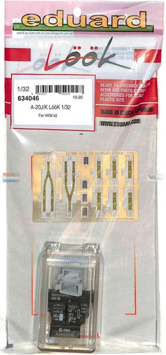 EDU634046 1:32 Eduard Look - A-20J A-20K Havoc Detail Set (HKM kit)