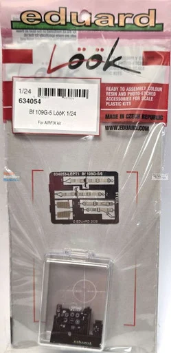EDU634054 1:24 Eduard Look - Bf109G-5 Detail Set (AFX kit)
