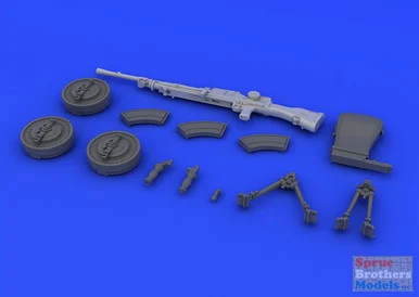 EDU635003 1:35 Eduard Brassin Bren Mk.I WW2 Machine Gun