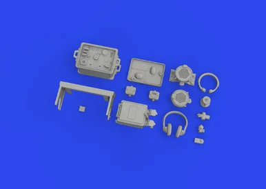 1/35 Eduard Brassin Sd.Kfz. 251/1 Ausf. C radio equipment Print for Academy