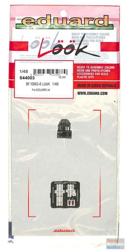 EDU644003 1:48 Eduard Look - Bf 109G-6 (EDU kit)