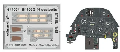 1/48 Eduard Bf109G10 LooK for EDU (PE & Resin)