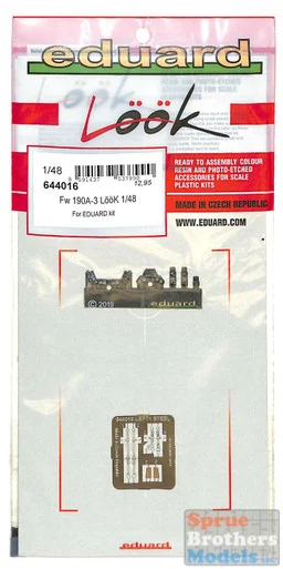 EDU644016 1:48 Eduard Look - Fw 190A-3 (EDU kit)