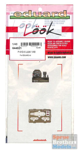 EDU644021 1:48 Eduard Look - P-51D-5 Mustang (EDU kit)