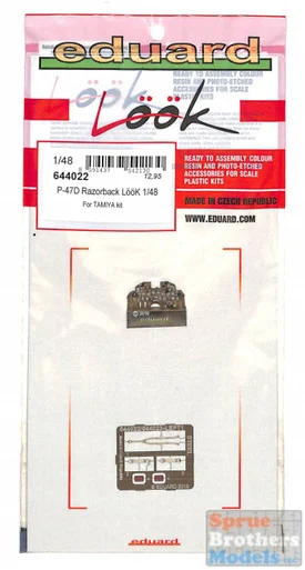 EDU644022 1:48 Eduard Look - P-47D Thunderbolt Razorback (TAM kit)