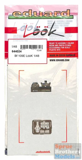 EDU644024 1:48 Eduard Look - Bf 109E (EDU kit)
