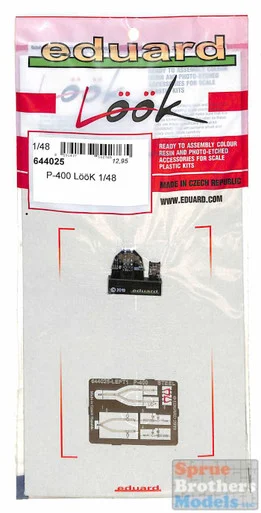 EDU644025 1:48 Eduard Look - P-400 Airacobra (EDU kit)