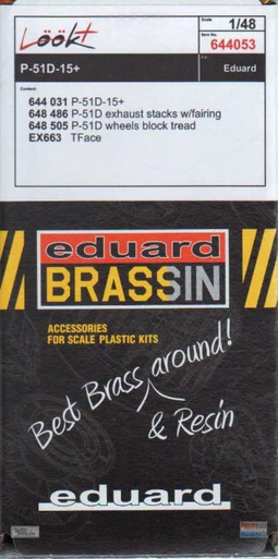EDU644053 1:48 Eduard LookPlus - P-51D-15+ Mustang Detail Set (EDU kit)