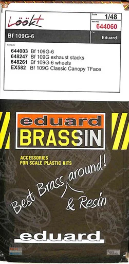 EDU644060 1:48 Eduard LookPlus - Bf 109G-6 Detail Set (EDU kit)