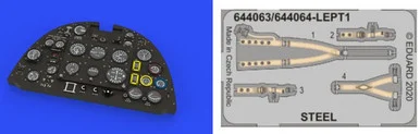 1/48 Eduard Spitfire Mk I Late LooK for EDU (PE & Resin)