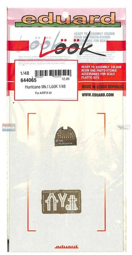 EDU644065 1:48 Eduard Look - Hurricane Mk.I (AFX kit)