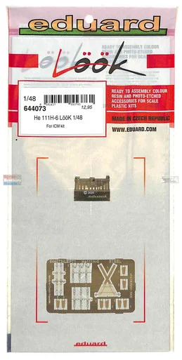 EDU644073 1:48 Eduard Look - He 111H-6 (ICM kit)
