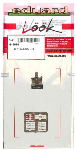 EDU644076 1:48 Eduard Look - Bf110C (EDU kit)
