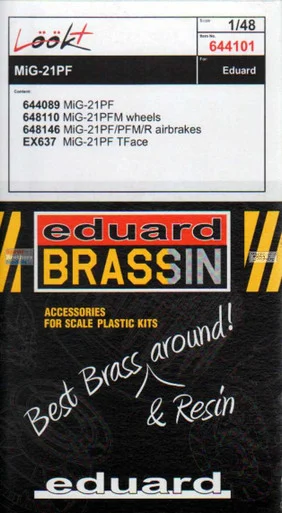 EDU644101 1:48 Eduard LookPlus - MiG-21PF Fishbed Detail Set (EDU kit)