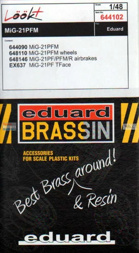 EDU644102 1:48 Eduard LookPlus - MiG-21PFM Fishbed Detail Set (EDU kit)