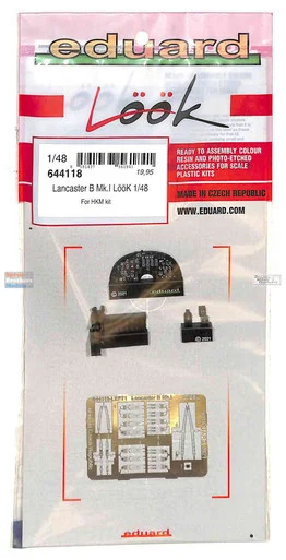 EDU644118 1:48 Eduard Look - Lancaster B Mk.I (HKM kit)