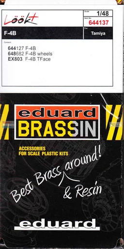 EDU644137 1:48 Eduard LookPlus - F-4B Phantom II Detail Set (TAM kit)