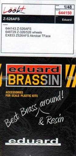 EDU644150 1:48 Eduard LookPlus - Z-526AFS Detail Set (EDU kit)