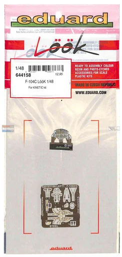 EDU644158 1:48 Eduard Look - F-104C Starfighter (KIN kit)