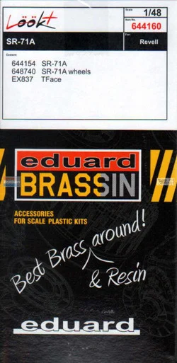EDU644160 1:48 Eduard LookPlus - SR-71A Blackbird Detail Set (REV kit)