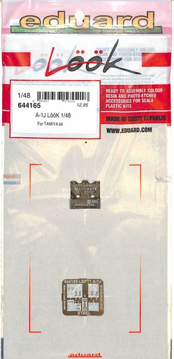 EDU644165 1:48 Eduard Look - A-1J Skyraider Detail Set (TAM kit)
