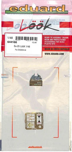 EDU644166 1:48 Eduard Look - Su-25 Frogfoot Detail Set (ZVE kit)