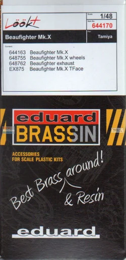 EDU644170 1:48 Eduard LookPlus - Beaufighter Mk.X Detail Set (TAM kit)