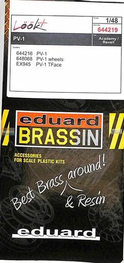 EDU644219 1:48 Eduard LookPlus - PV-1 Ventura Detail Set (ACA/REV kit)
